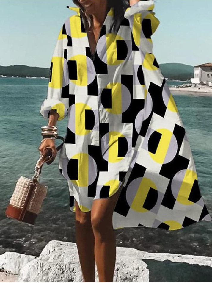 Robe d'été Vibrante Pour Femme | Mini