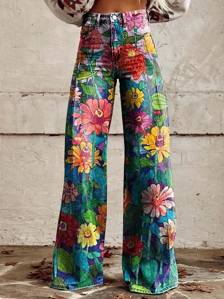 Pantalon Jambes Larges Pour Femme | Flare