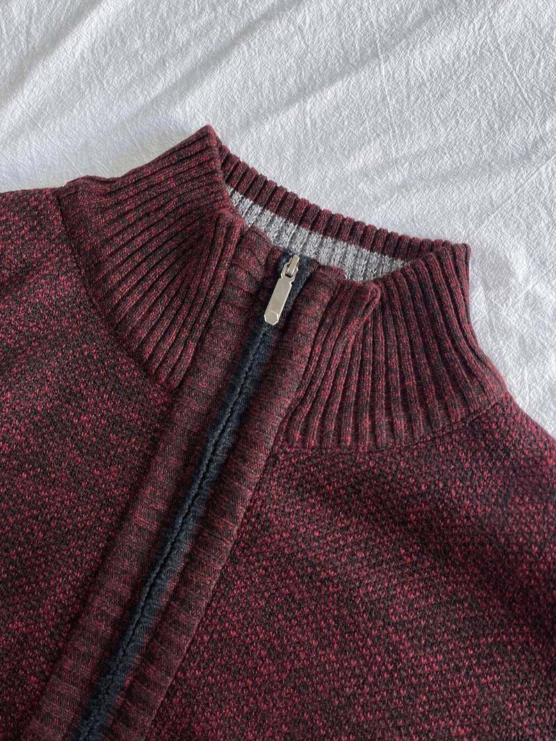 Barry | Cardigan Fermeture à éclair Pour Hommes | Chaud