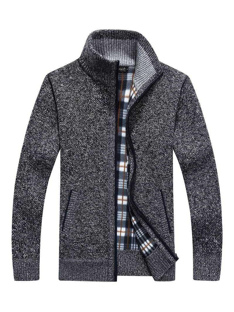 Barry | Cardigan Fermeture à éclair Pour Hommes | Chaud