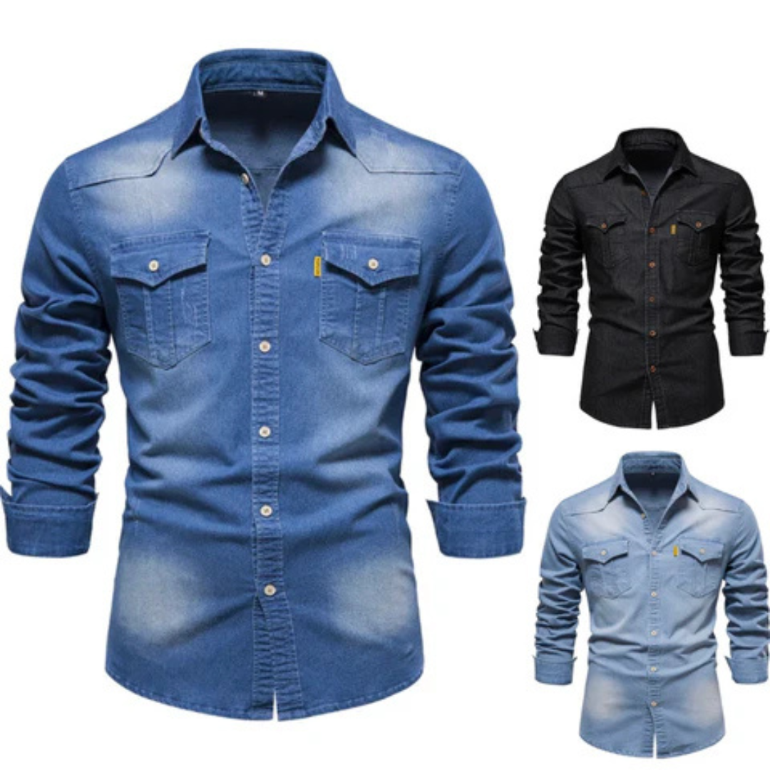 Servais | Chemise Coupe Cintrée Pour Hommes | Longue Manche