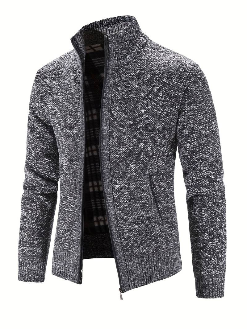 Barry | Cardigan Fermeture à éclair Pour Hommes | Chaud