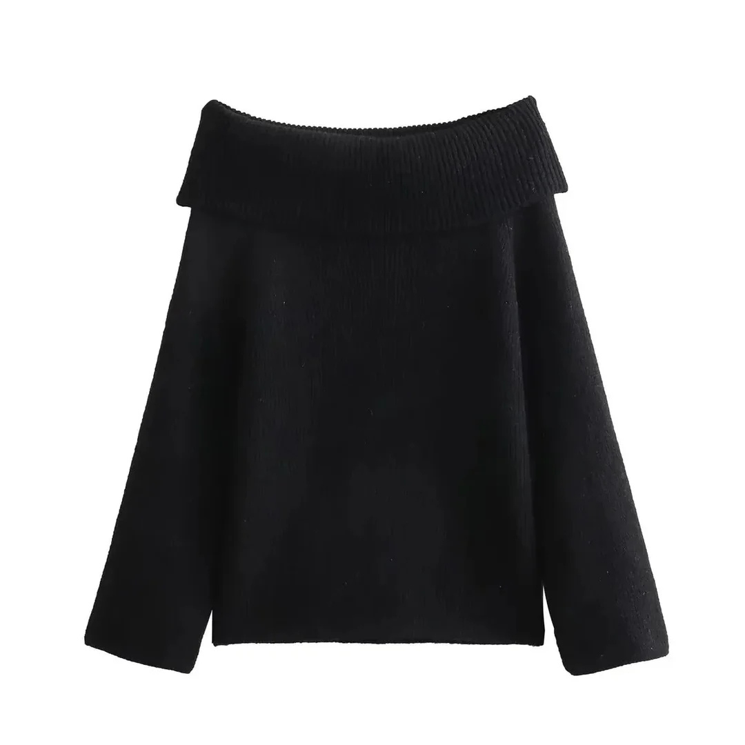 Pull Épaule Nue Pour Femme | Chaud