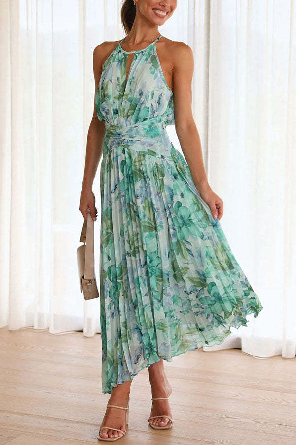 Robe Fleurie Charmant Pour Femme | Maxi