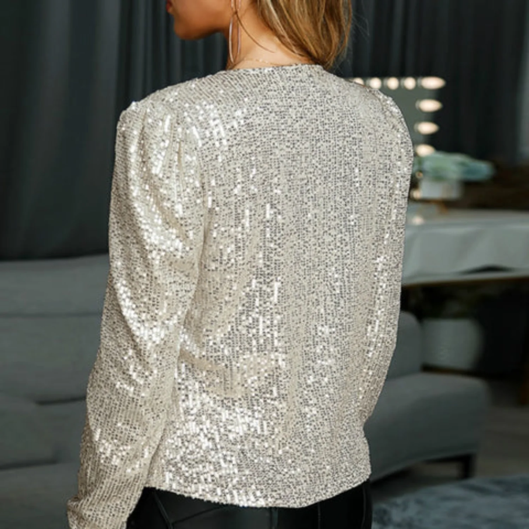 Claudette | Blazer Paillettes Pour Femme | Tendance