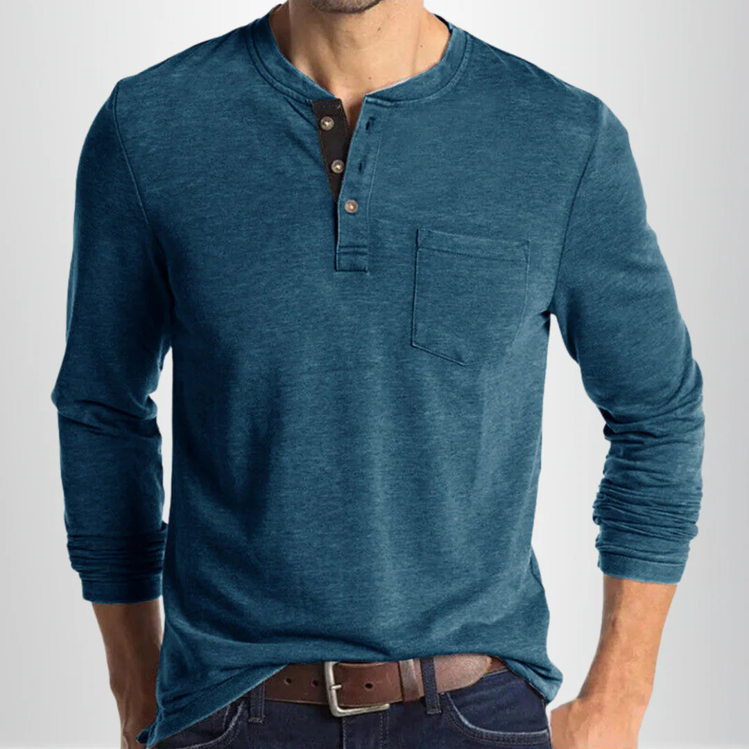 Chemise Décontracté Pour Hommes | Manche Longue