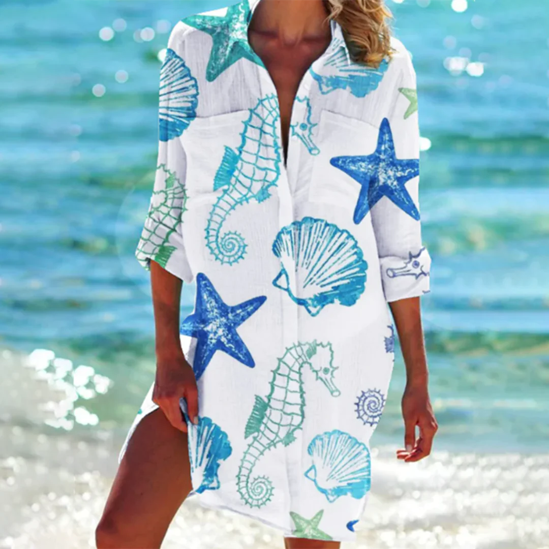 Robe Chemise d'été Pour Femme | Midi