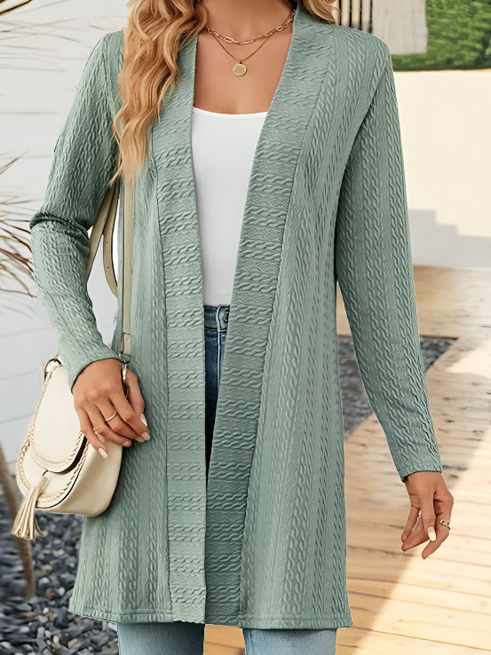 Melissa | Cardigan Gaufré Pour Femme | Chaud