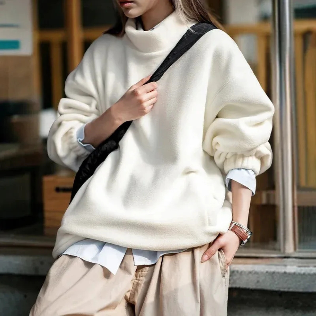Pull Chaud Pour Femme | Coupe Ample