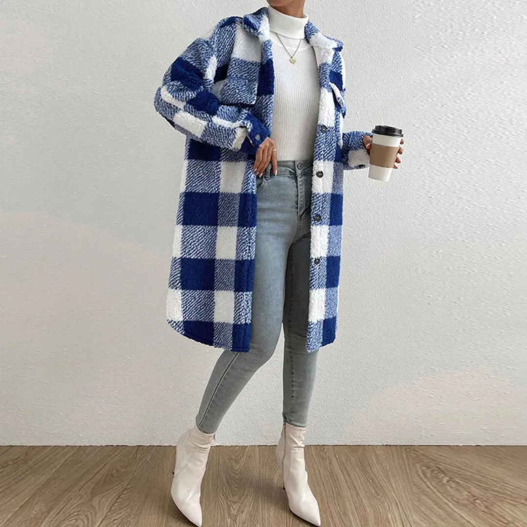 Manteau Tendance Pour Femme | À Carreaux