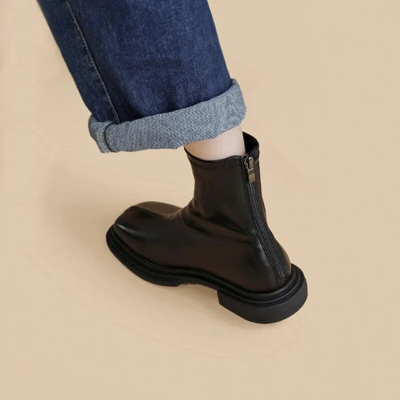 Bottines Minimaliste Pour Femme | Plateforme