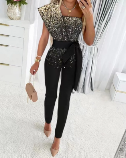 Combinaison Chic Pour Femme | Epaule Unique