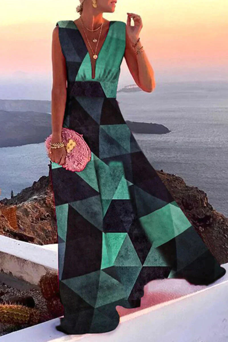 Robe d'été Elégant Pour Femme | Maxi