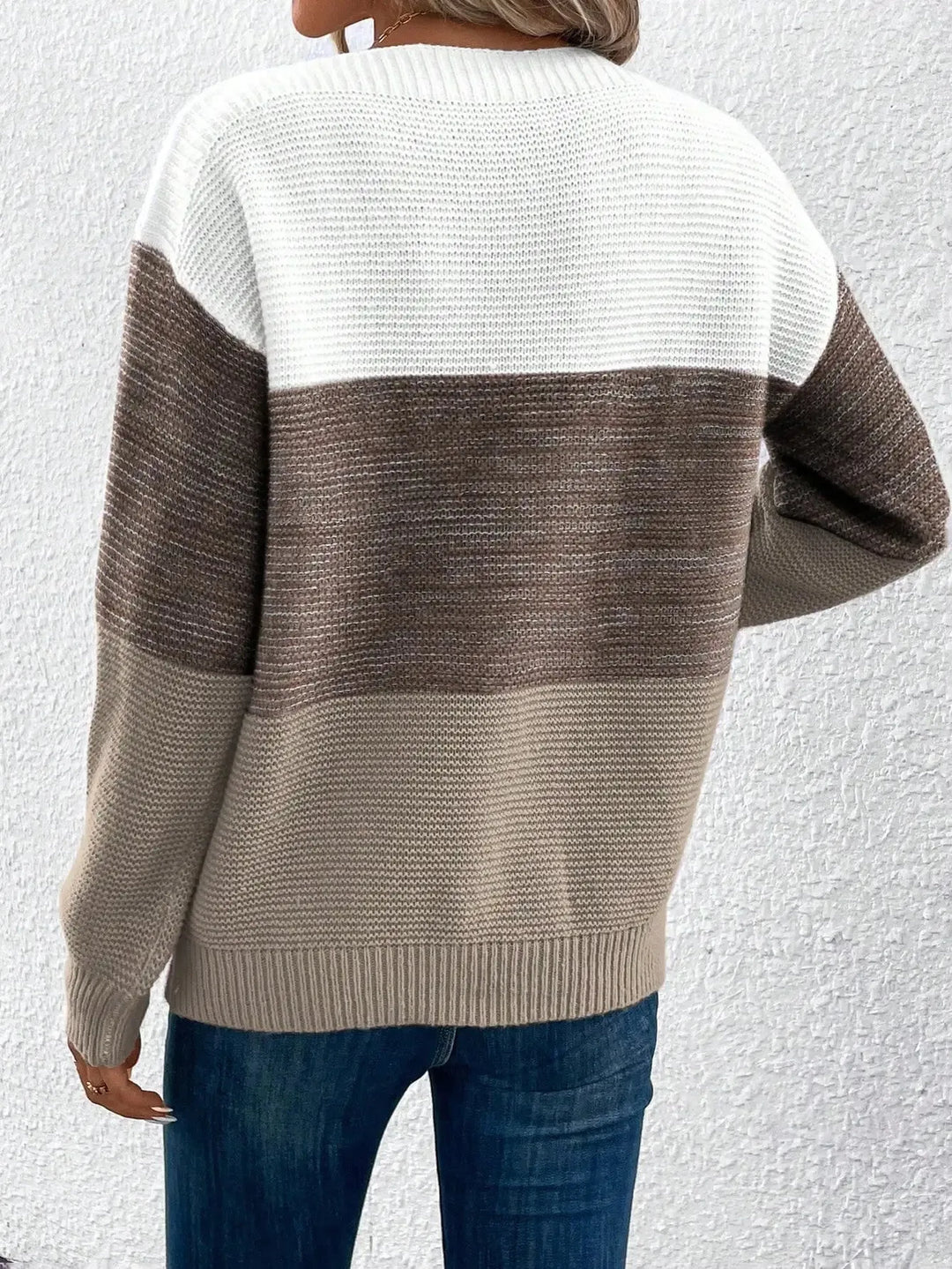 Pull Tricoté Pour Femme | Trois Tons