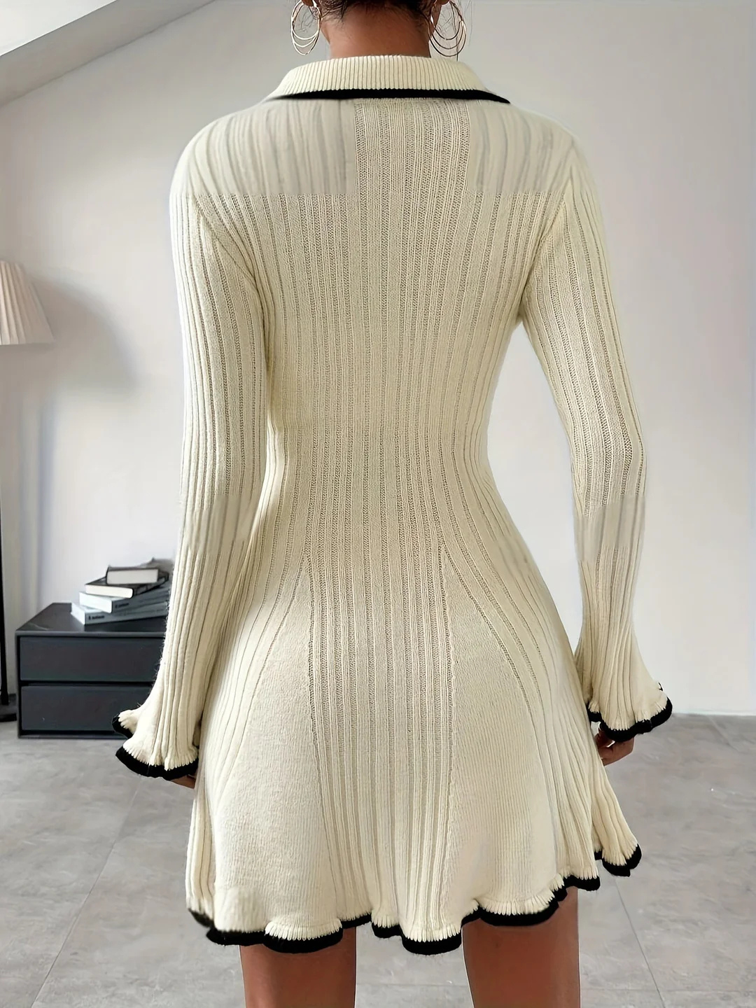 Robe Pull Tricotée Pour Femme | Mini