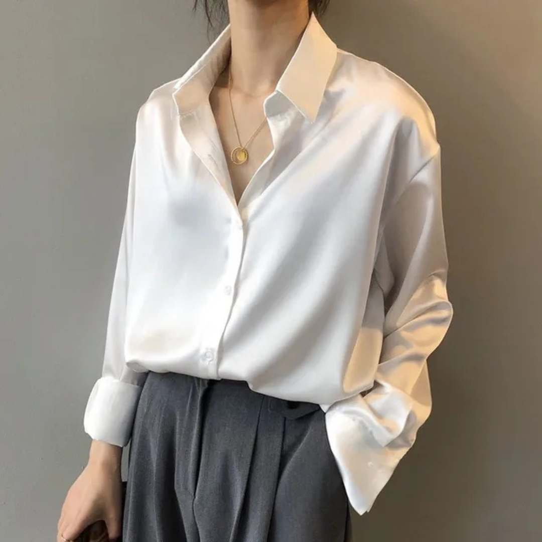 Chemise Coupe Ample Pour Femme | Manche Longue