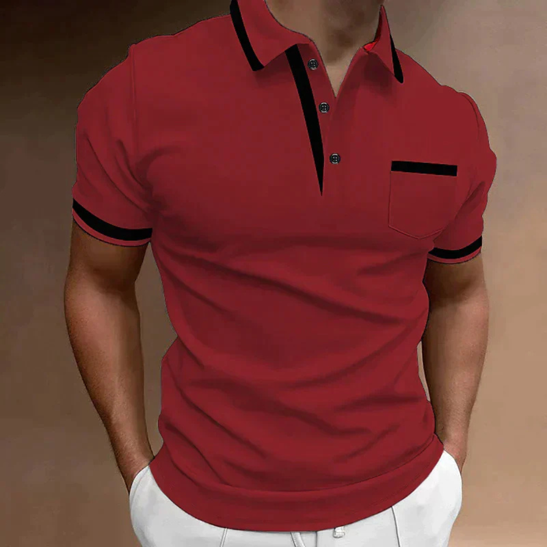 Polo Classique Pour Hommes | Manche Courte