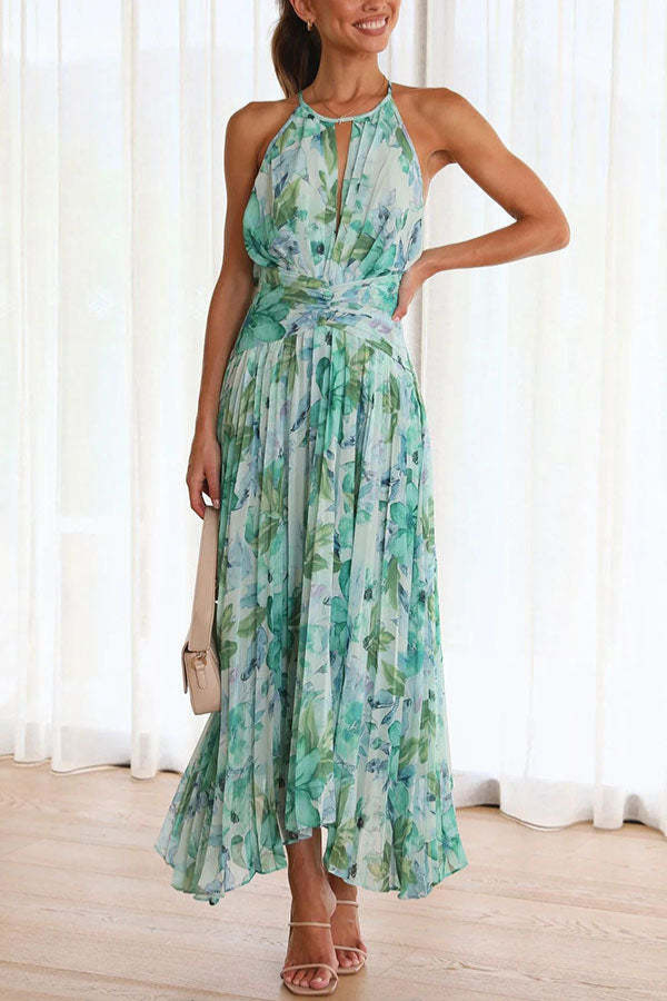 Robe Fleurie Charmant Pour Femme | Maxi
