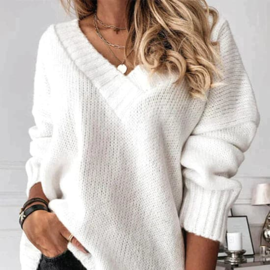 Pull Sans Restriction Pour Femme | Col en V
