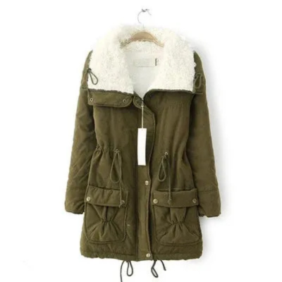 Parka Doublé Pour Femme | Hiver