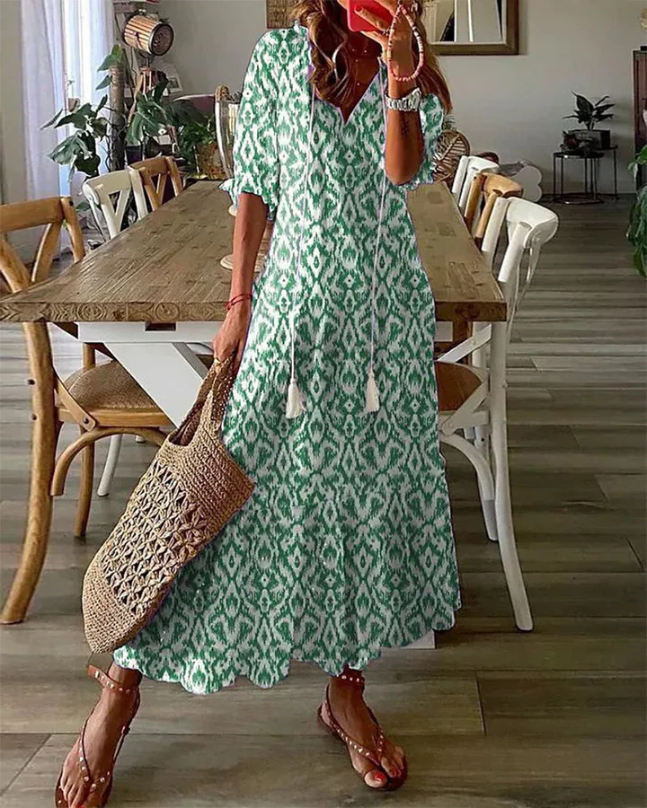 Robe d'été Bohème Pour Femme | Maxi