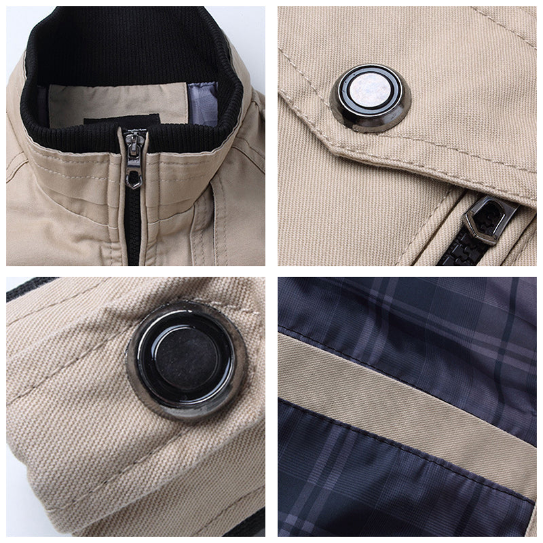 Charl | Veste Élégant Pour Hommes | Doublé