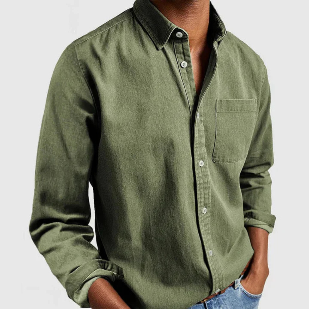 Patrick | Chemise Polie Pour Hommes | Longue Manche