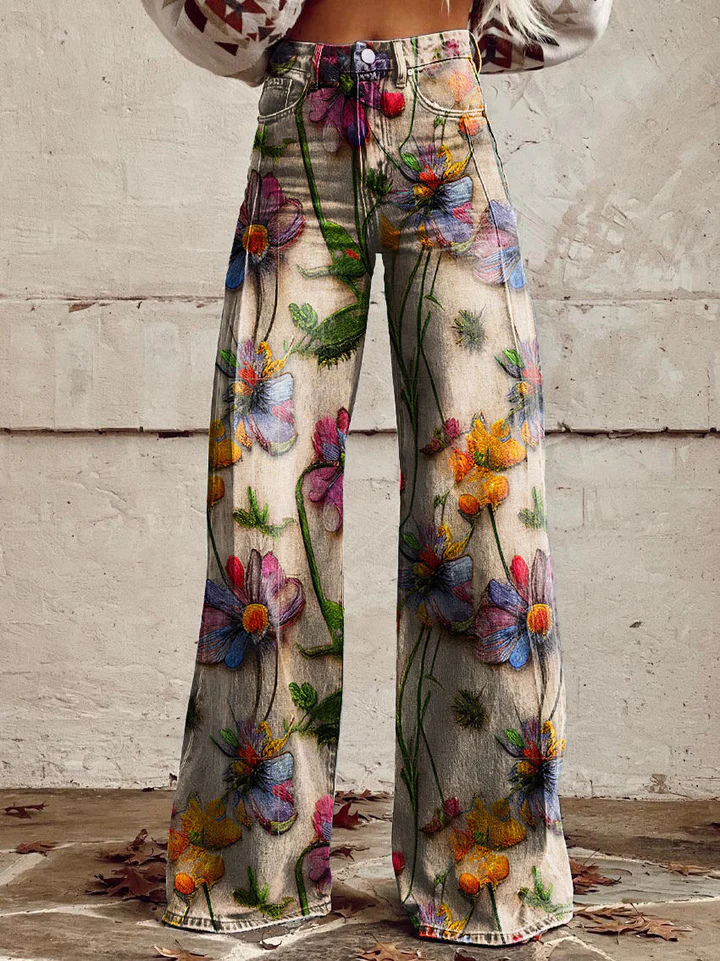 Pantalon Jambes Larges Pour Femme | Flare