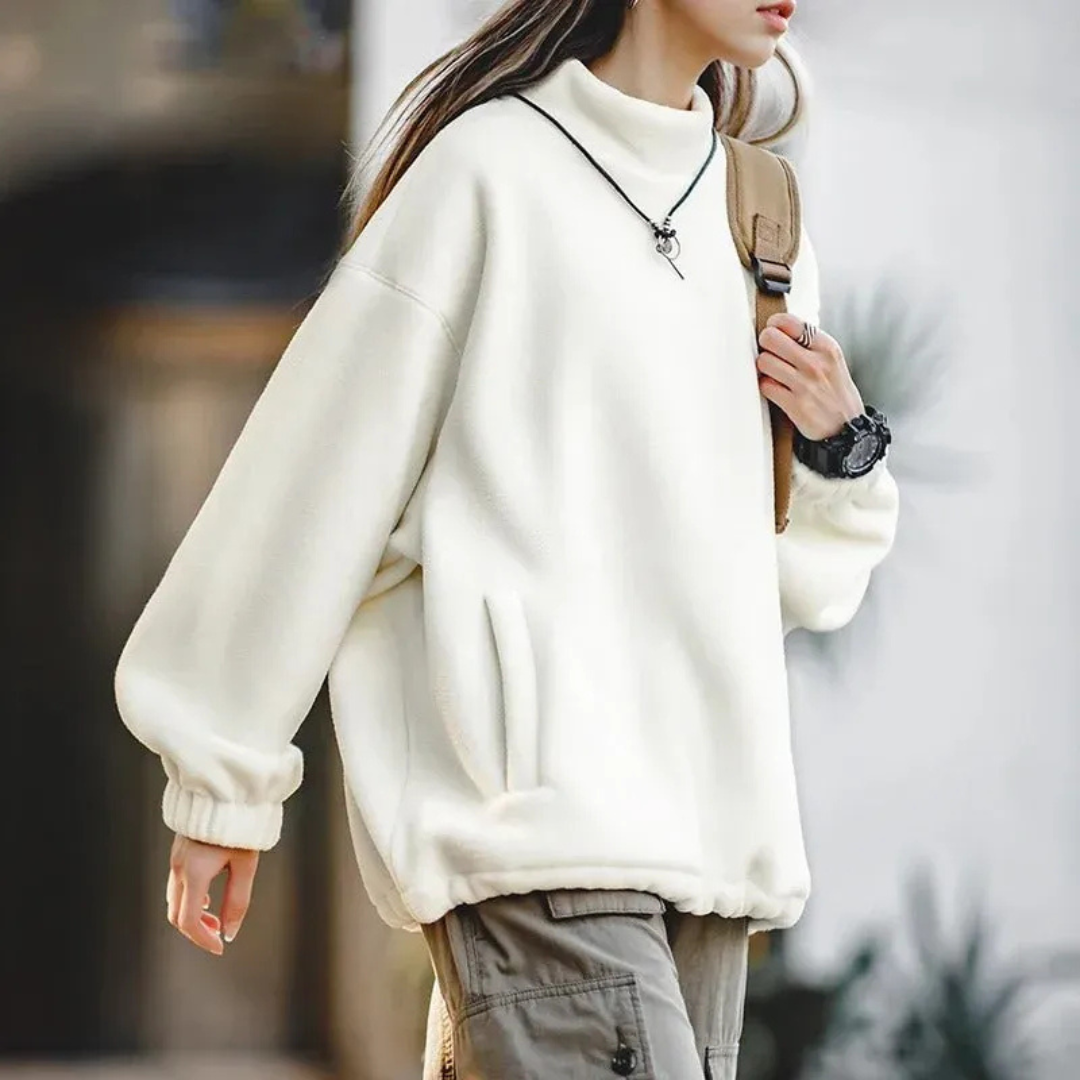 Pull Chaud Pour Femme | Coupe Ample