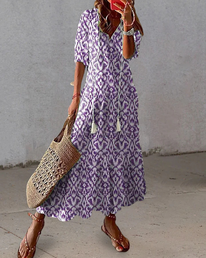 Robe d'été Bohème Pour Femme | Maxi
