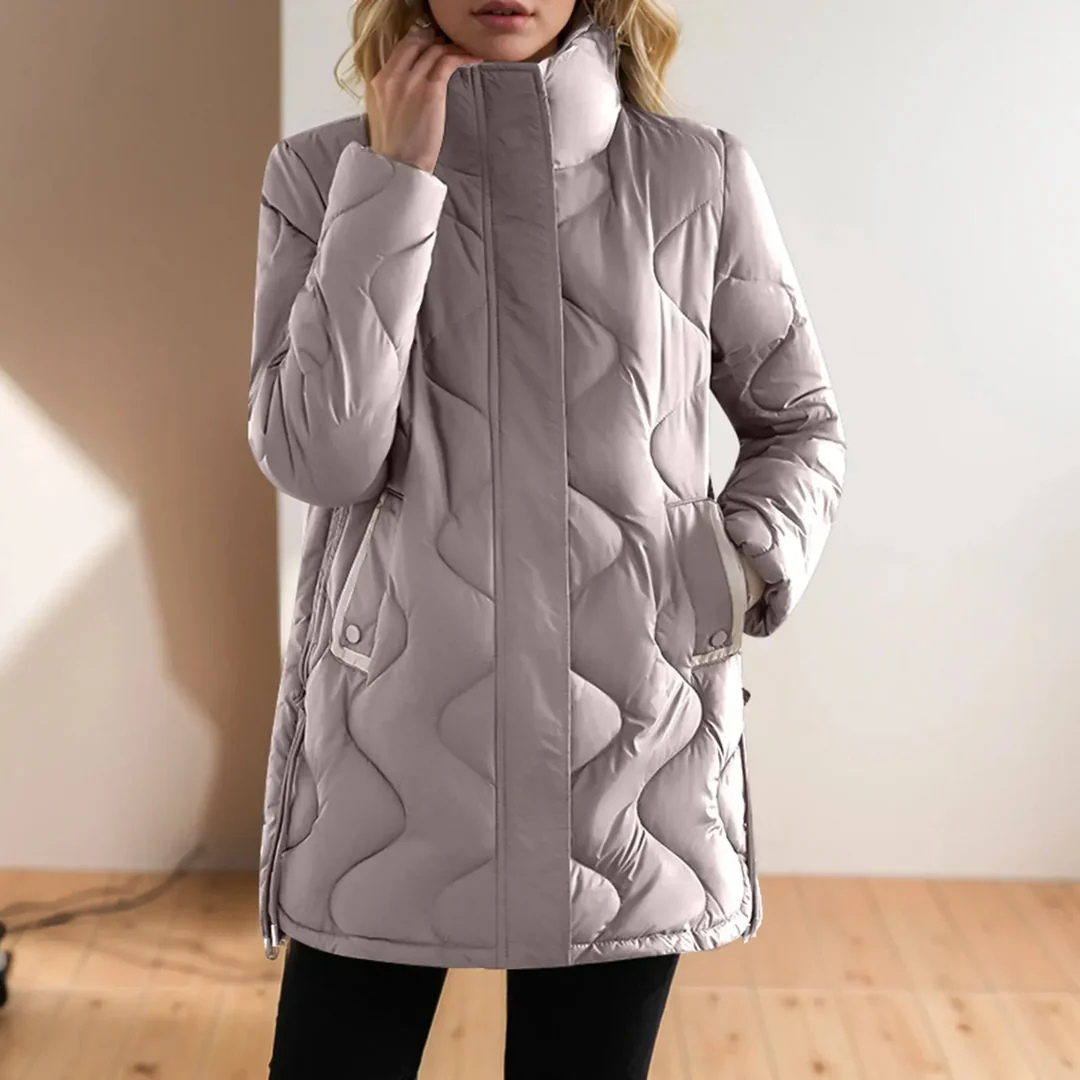 Doudoune Col Montant Pour Femme | Hiver