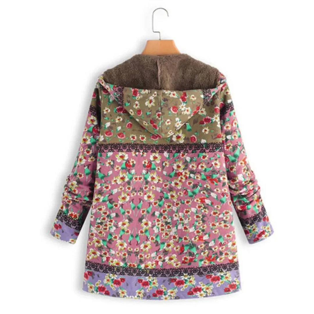 Veste Fleuri Pour Femme | Longue