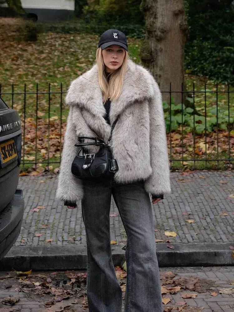 Veste Luxurieux Pour Femme | Court