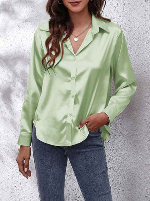 Chemise Sophistiqué Pour Femme | Manche Longue