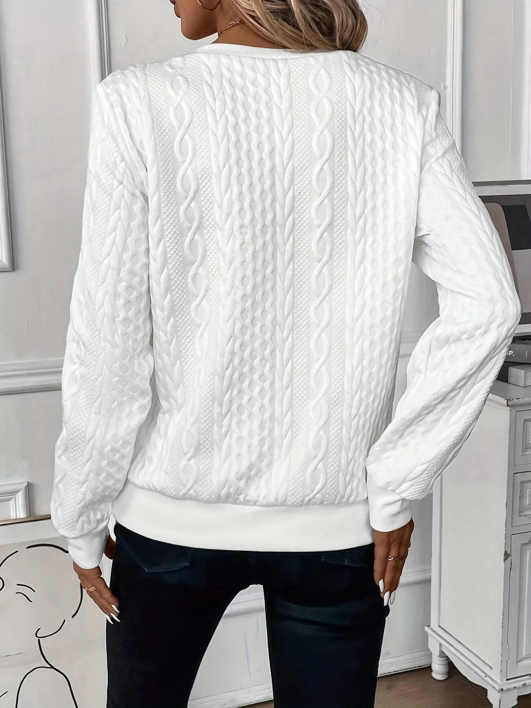 Pull Fermeture à Demi Zippée Pour Femme | Chaud