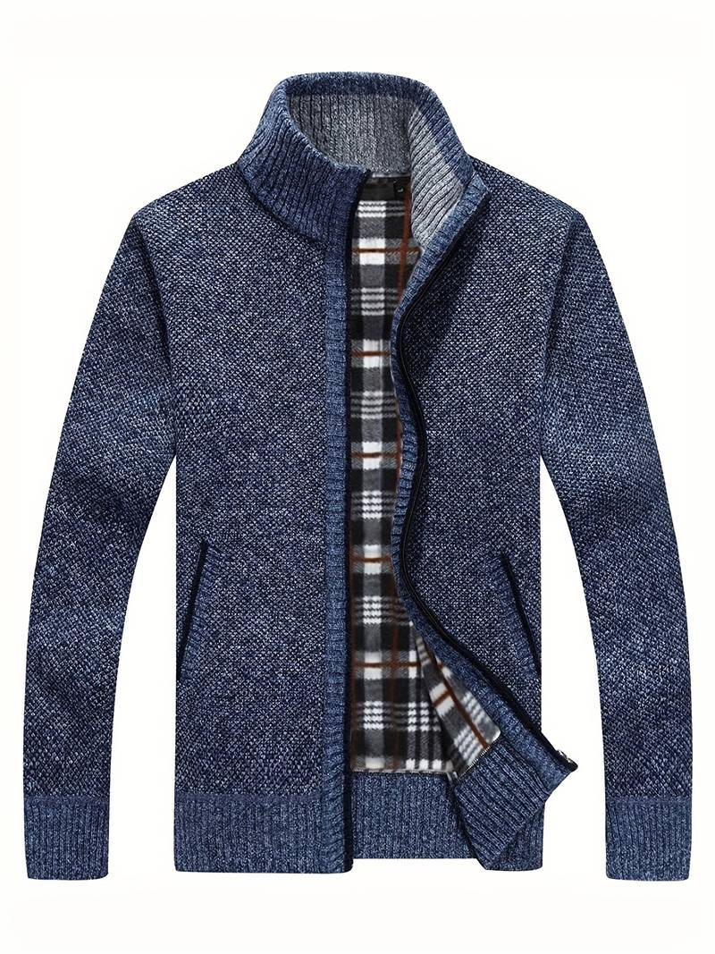 Barry | Cardigan Fermeture à éclair Pour Hommes | Chaud