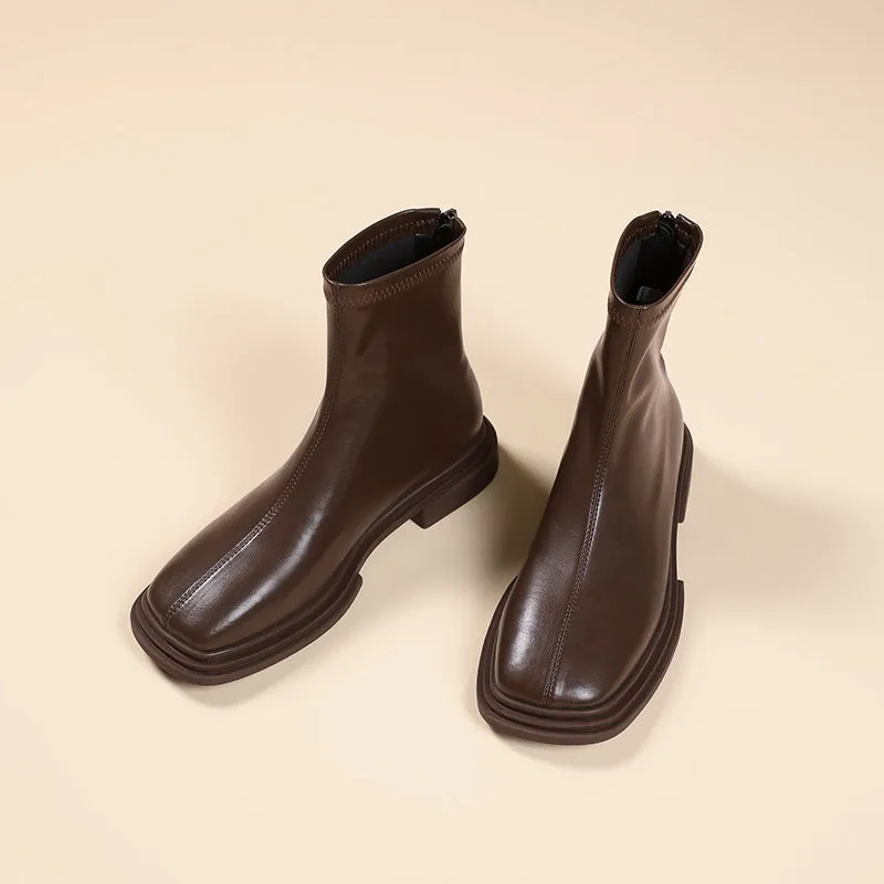 Bottines Minimaliste Pour Femme | Plateforme