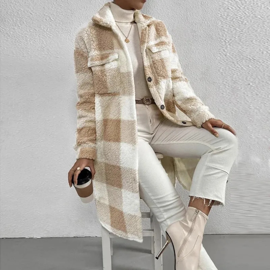 Manteau Tendance Pour Femme | À Carreaux