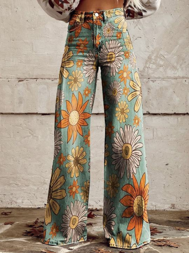 Pantalon Jambes Larges Pour Femme | Flare