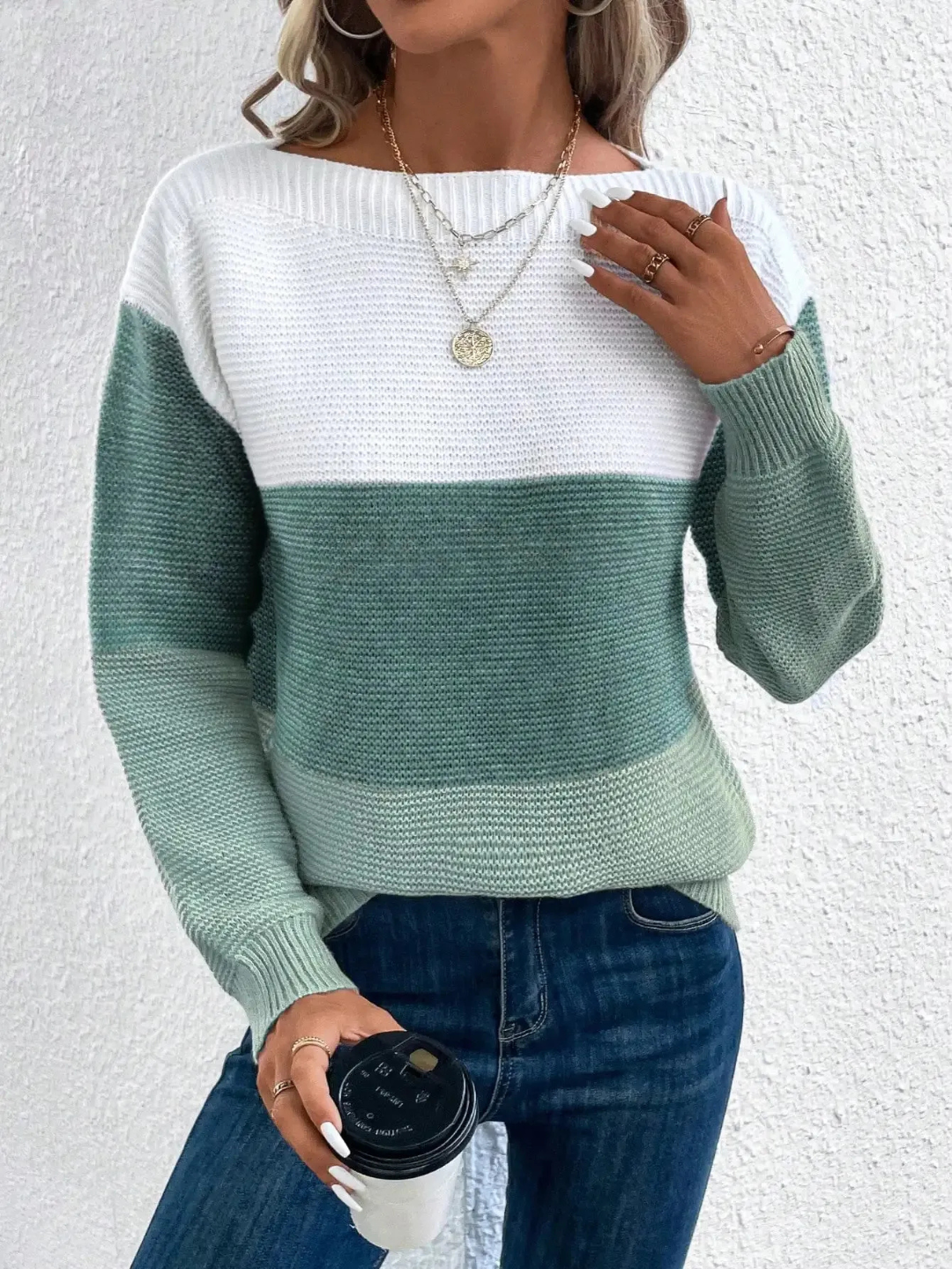 Pull Tricoté Pour Femme | Trois Tons