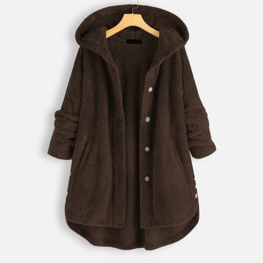 Maryse | Veste Réversible Pour Femme | Longue