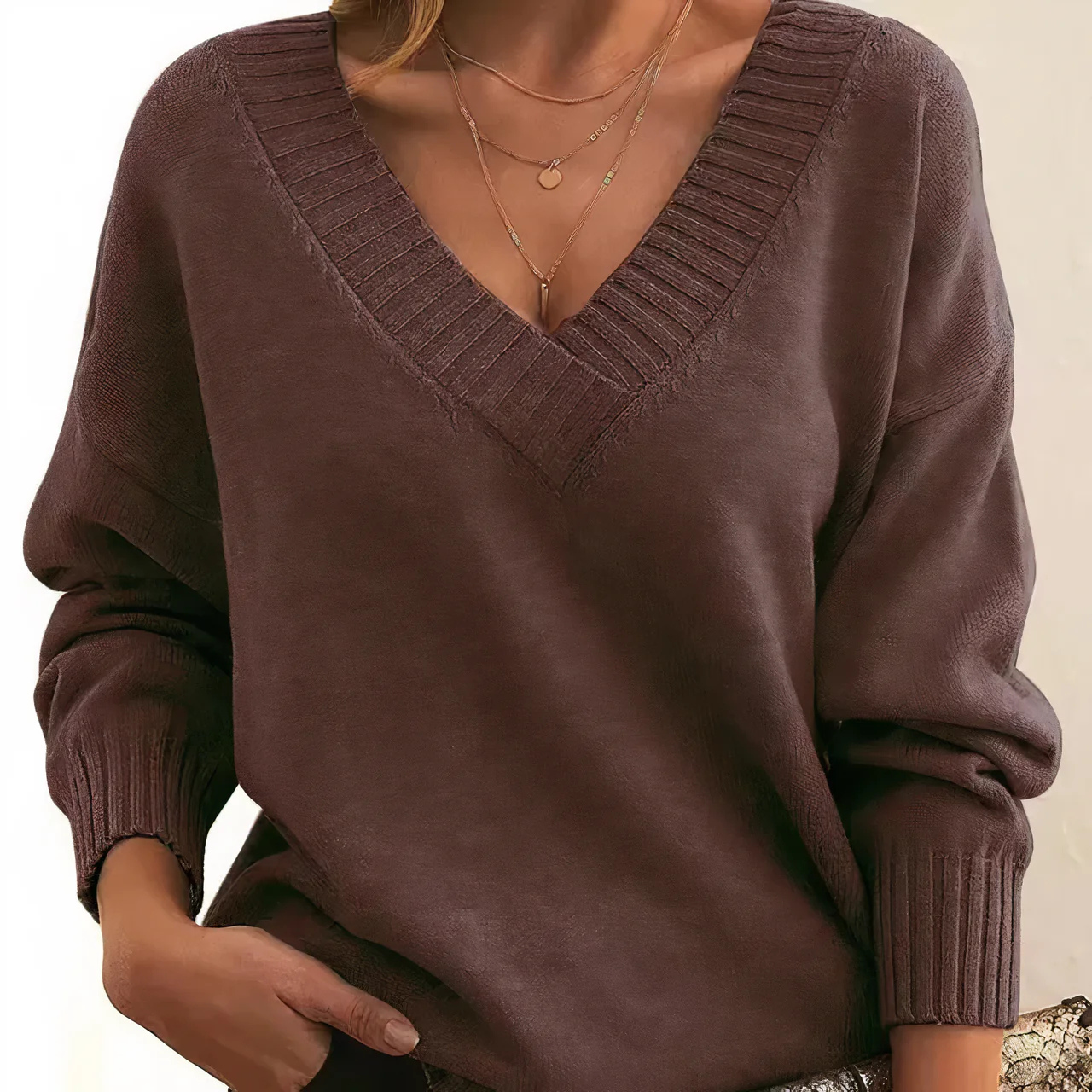 Pull Luxueux Pour Femme | Chaud