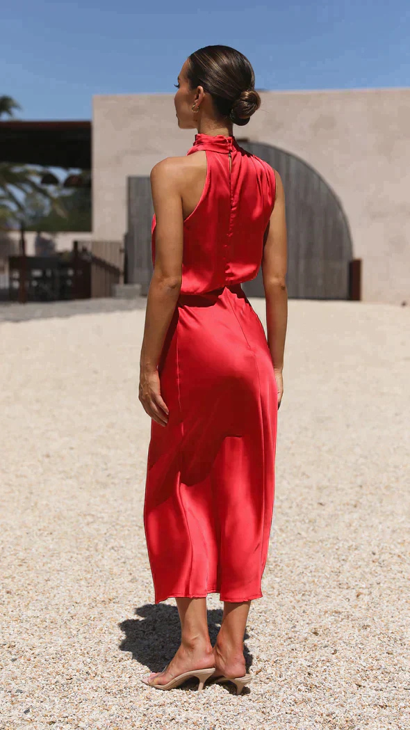 Robe d'invitée de Mariage Brillant Pour Femme | Maxi