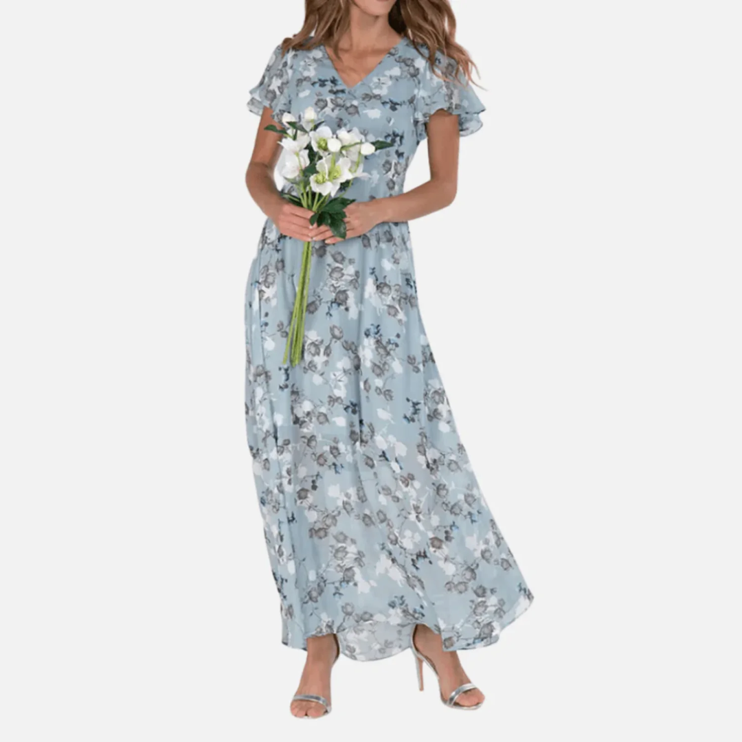 Lexie | Robe d'été Fleurie Pour Femme | Maxi