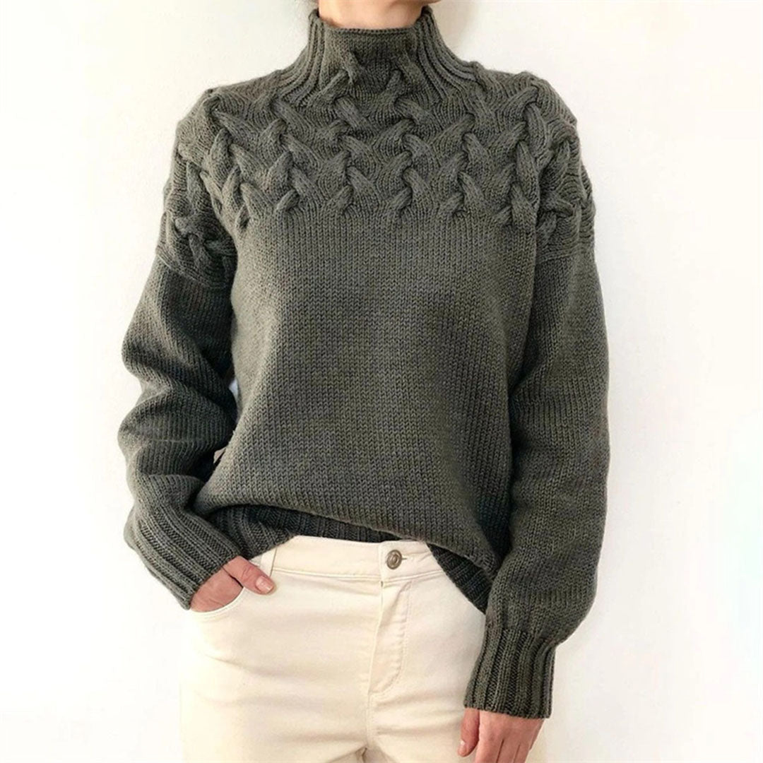 Jade | Pull Col Roulé pour femmes | Tricot