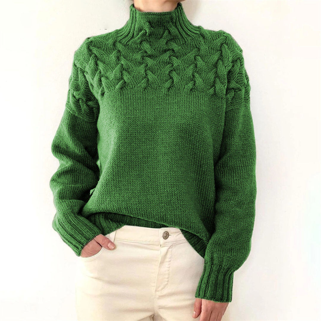 Jade | Pull Col Roulé pour femmes | Tricot