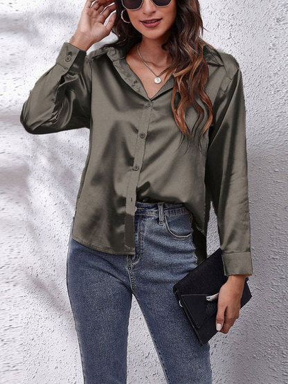 Chemise Sophistiqué Pour Femme | Manche Longue