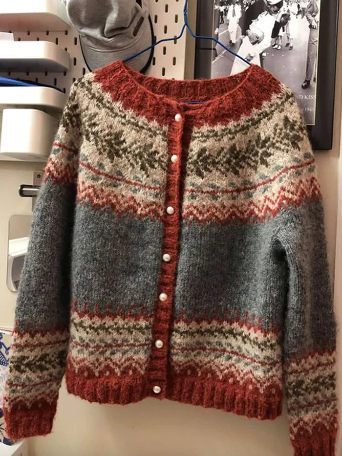 Pull Boutonné Pour Femme | Chaud