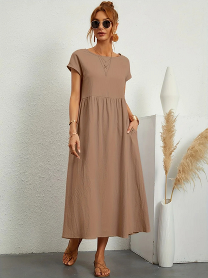 Robe d'été Minimaliste Pour Femme | Midi