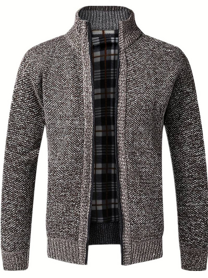 Barry | Cardigan Fermeture à éclair Pour Hommes | Chaud
